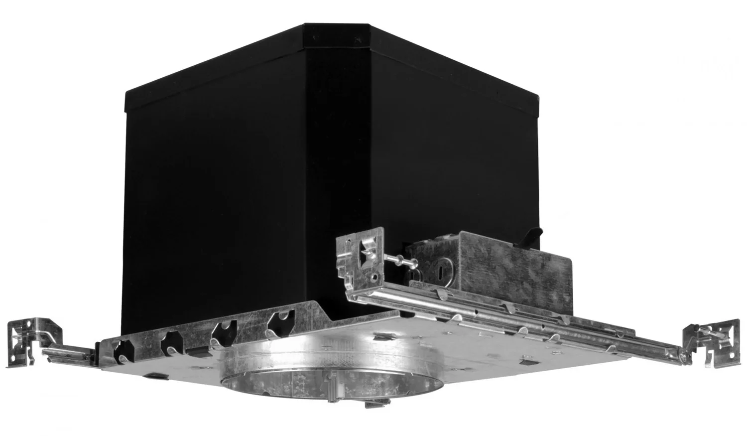 6-Inch LED 2-Hour Fire Rated IC Airtight New Construction Housing with Emergency Battery Pack