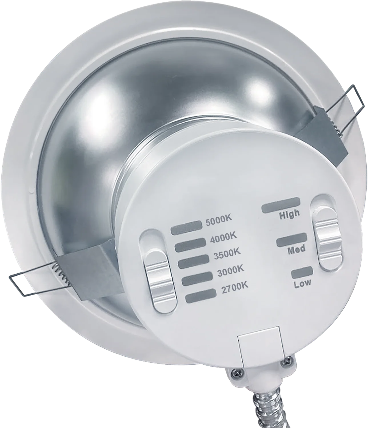 6” Tunable Wattage and Selectable CCT Commercial Downlight - view 3