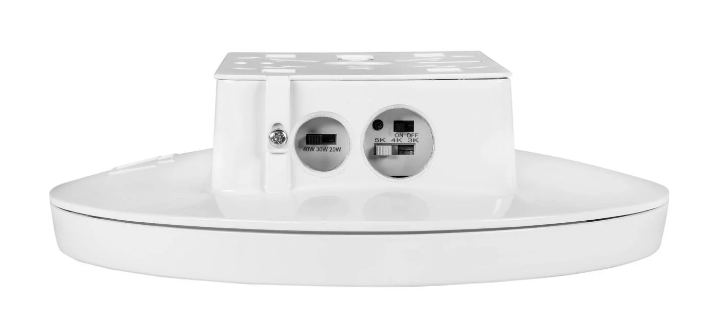 60 / 50 / 40W Power Select LED Canopy with OpticSwap | Color Select 3000 / 4000 / 5000K | Built in P...