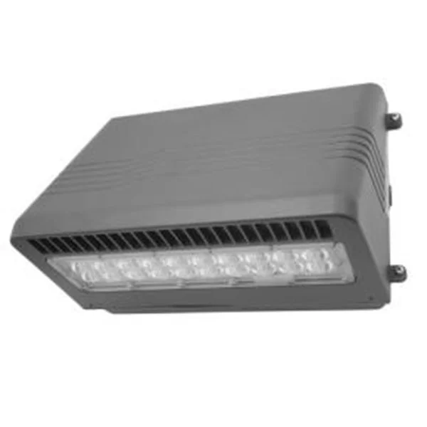 LED Outdoor Cutoff Wall Pack Light Fixture, 80W, 120-277V, 5000K, Super White