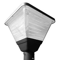 60W LED Square Post Top Light, 5000K, Black, Gen 2
