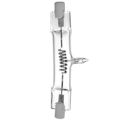 650W T4 120V Clear R7s, Quartz Stage and Studio Bulb