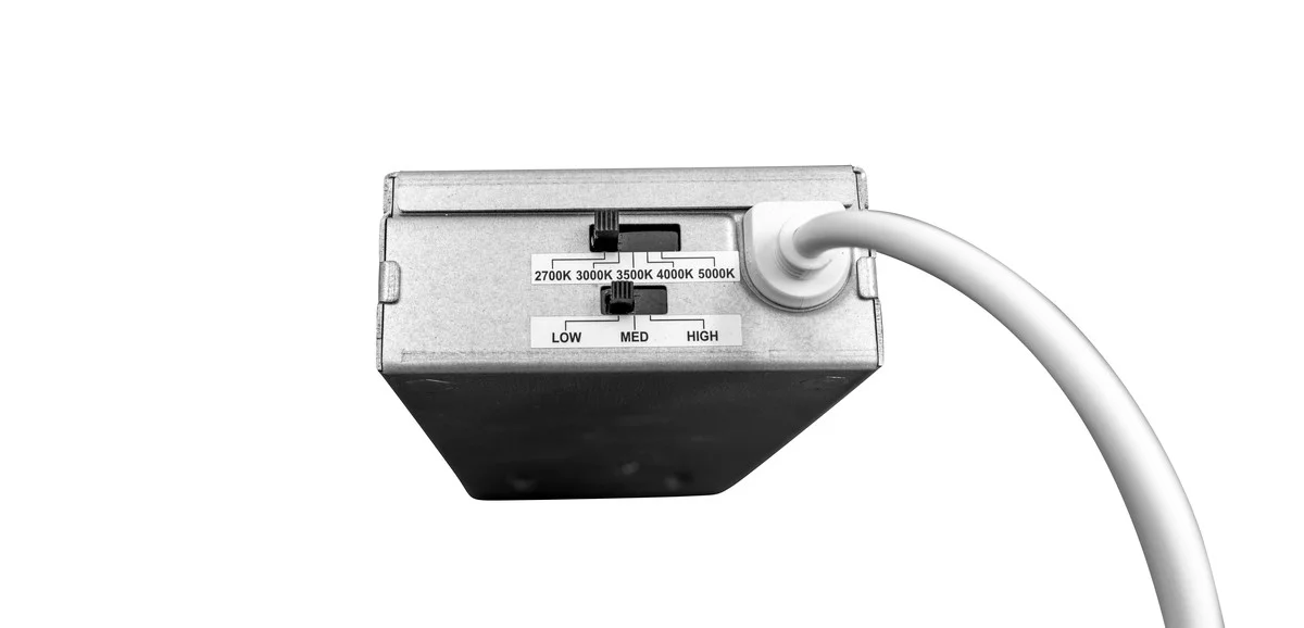 6" LED Commercial Downlight, Remote Driver, 24W Power, CCT Selectable, Round Smooth Trim - view 2