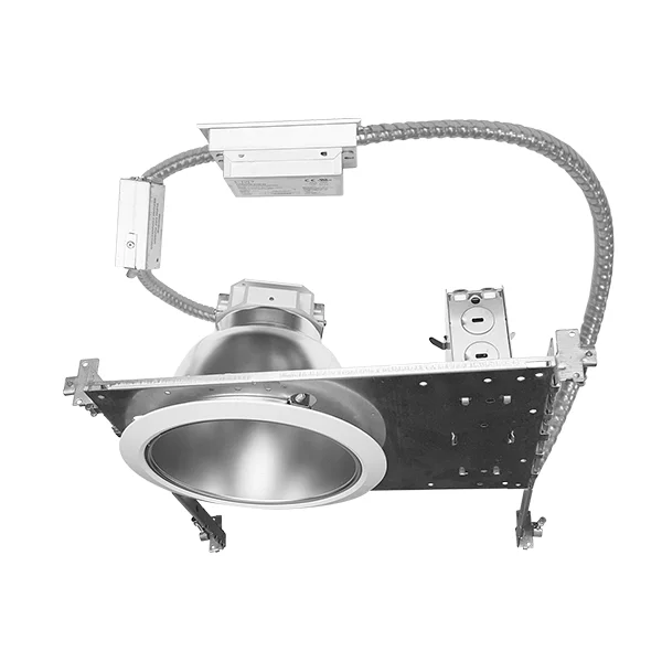 9" LED Non-IC Commercial Flat Frame-in Kit, 10W, 2700K-4000K, 80-90 CRI, 0-10V Dimming