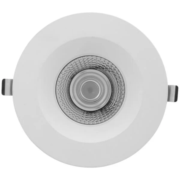 6" Regressed Downlight, 24W, 90CRI, Selectable 27K/30K/35K/40K/50K, Round White Trim - view 3