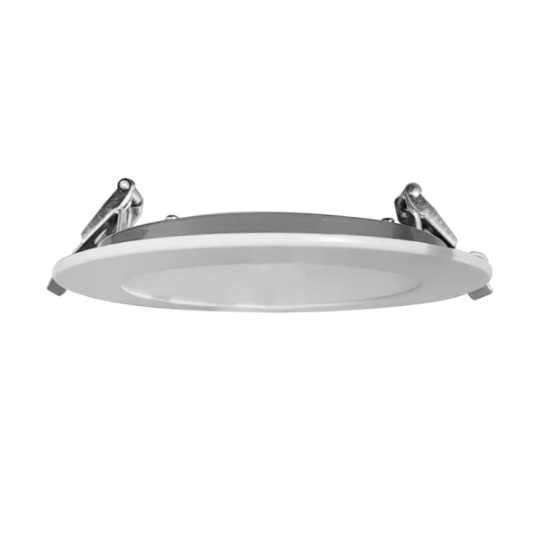 6" Round Fire Rated Ultra Slim Recessed LED, 5CCT, 12W, 90+ CRI, Dimmable, Wet Location Rated