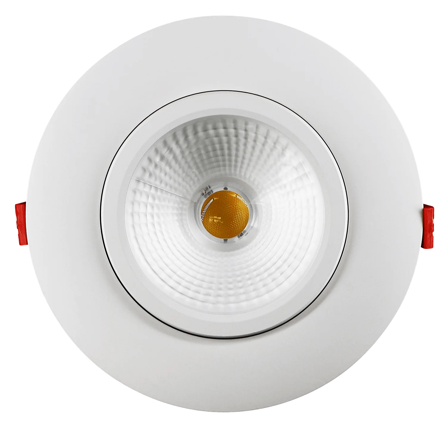 Goodlite 6" Round Flushed Gimbal (White)