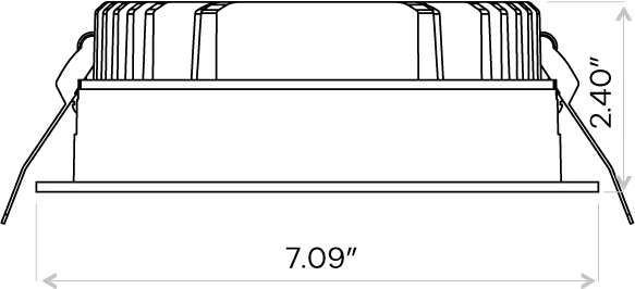 Goodlite 6" Round Regress Slim - view 3