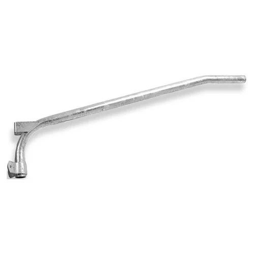4Ft. Cantilever Style Wood Pole Bracket, 2 Inch Diameter Steel Pipe, Galvanized