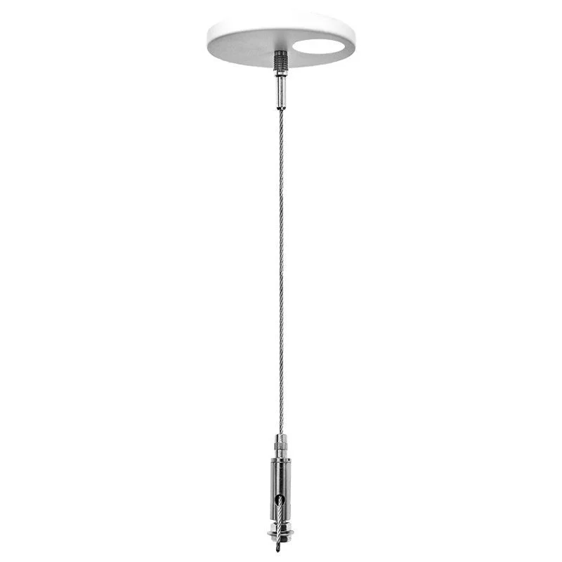 6ft. Adjustable Aircraft Cable Suspension with Canopy Set and Keyhole Connector