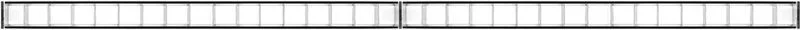 6Ft. Long By 2-3/4" Wide Linear Fixture with Louver - CCT Adjustable - view 2