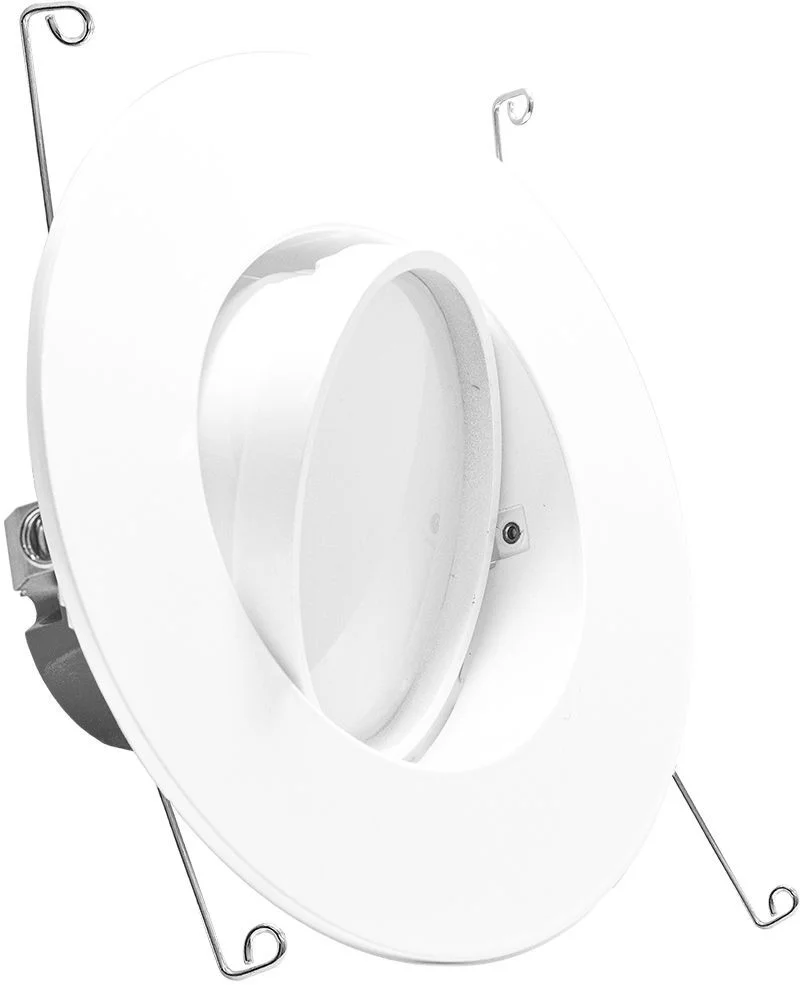6in 14W 900LM Adj. Recess Trim 27/30/35/40/50K UL Es JA8