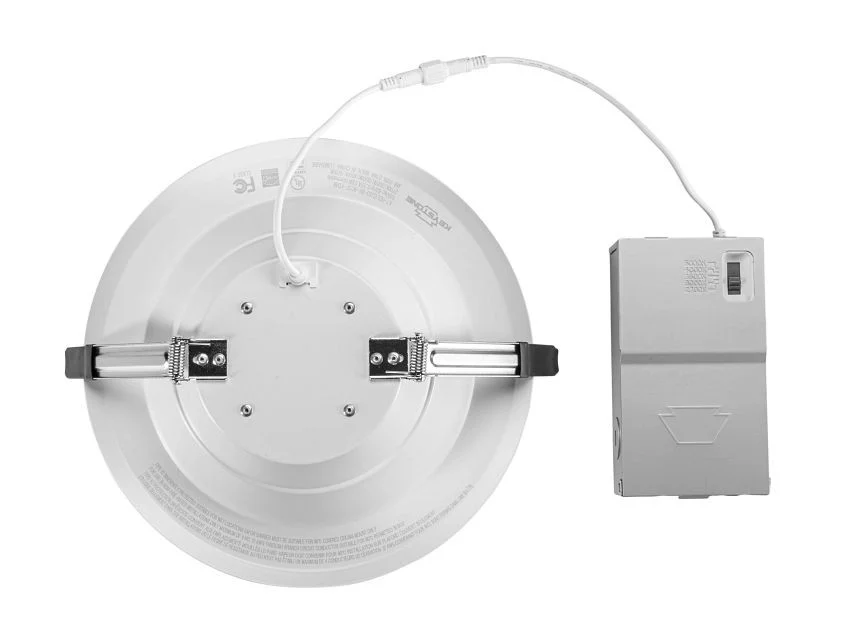 6in Circular LED Recessed Downlight feat. Color Select, 13W, 2700 / 3000 / 3500 / 4000 / 5000K, 90CR...