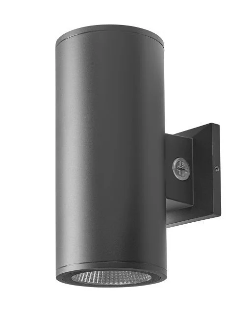 6in wall mount cylinder. Power Select 36 / 28 / 21W. Color Select 30 / 40 / 50K. Built-in photocell. 120-277V input. Dir