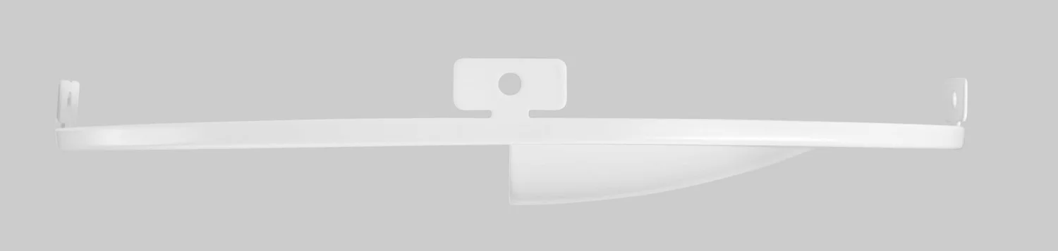 6in Wall Wash Trim for Recessed Commercial Downlights, White - view 2