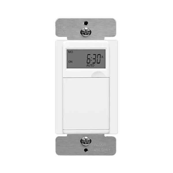 7-Day Digital In-Wall Programmable Timer Switch