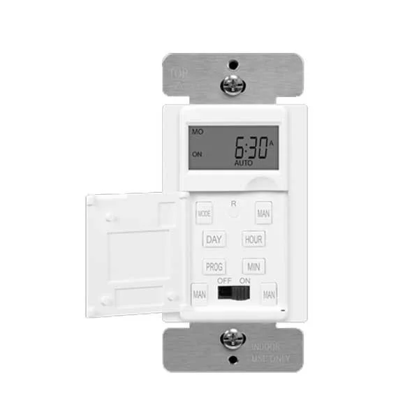 7-Day Digital In-Wall Programmable Timer Switch - view 2