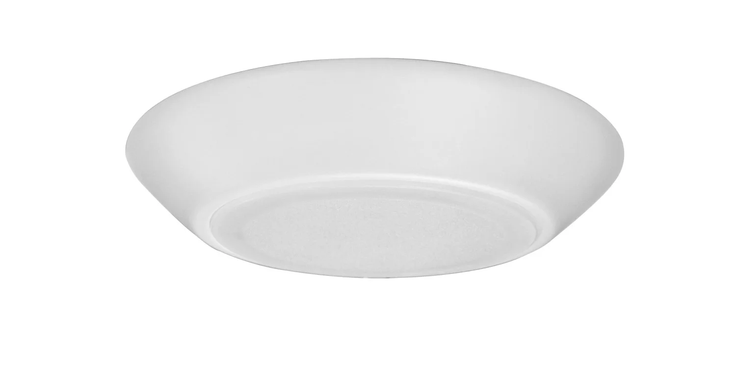 7” Flat Lens Disk, Brushed Nickel, 90 CRI, 4000K, Retrofit