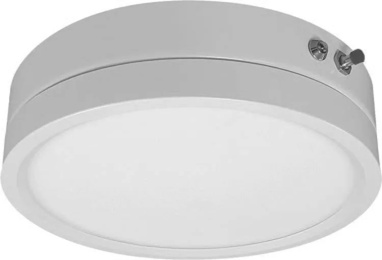 7-Inch Slim Round Disk, Emergency Battery Backup