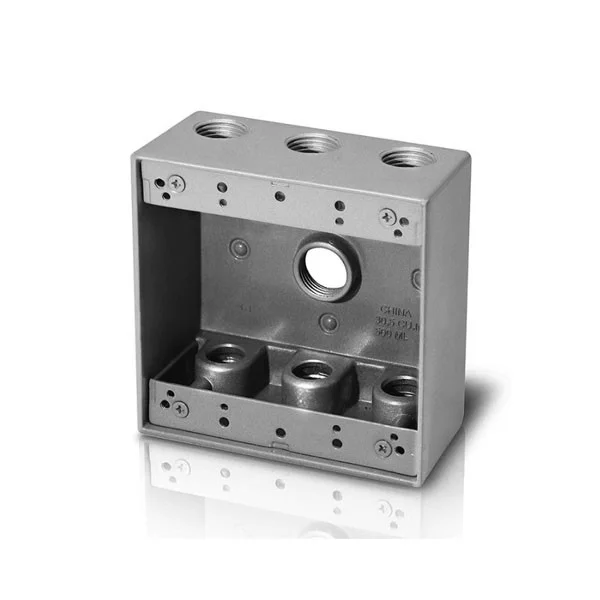 7-Port Electrical Junction Box, 3/4"