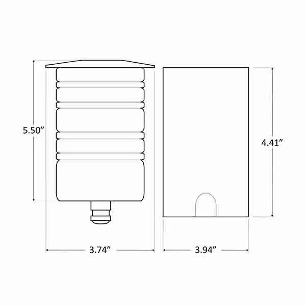 10 W Integrated LED (In Ground) Light - view 3