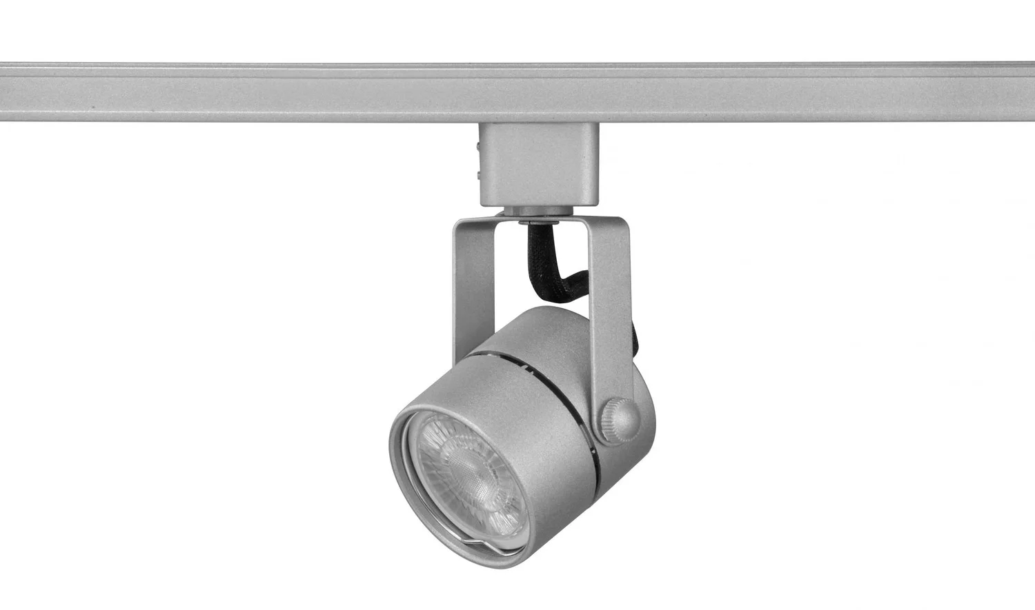 7 W LED Mesh Roundback Track Head, Brushed Aluminum