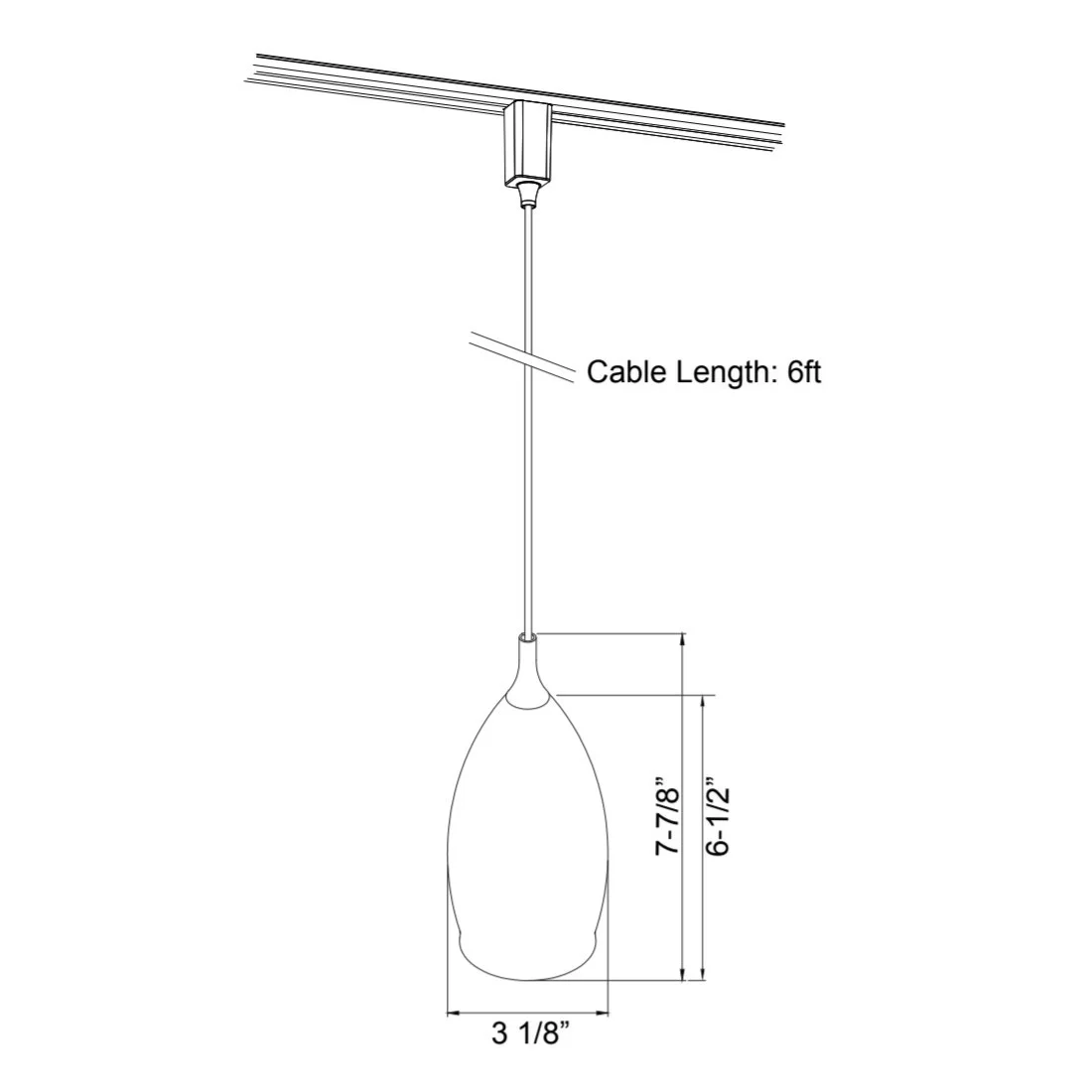 7 W Royal Pacific’s LED Pendant light - view 2