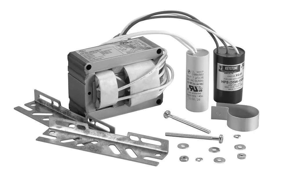 70W High Pressure Sodium, Quad Tap, Ballast Replacement Kit, Included Ballast: HPS-70x-Q