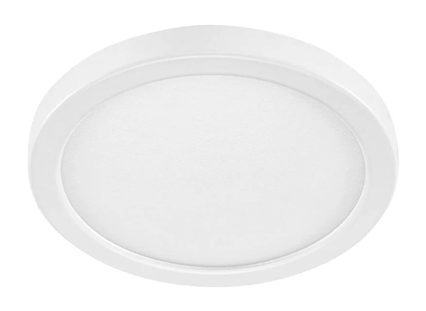 7" Round LED Closet Rated Surface Mount Downlight | Power Select 10 / 8W | Color Select 2700 / 3000 / 3500 / 4000 / 5000