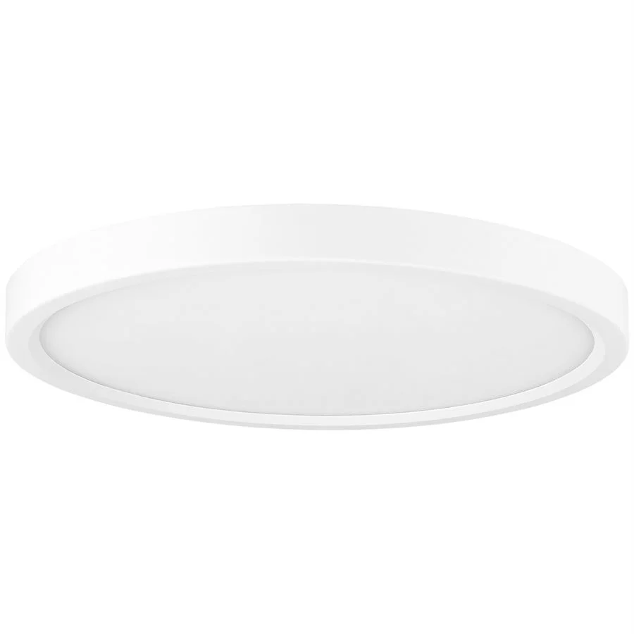 7" Round Mini Panel Motion Sensor Light Fixture, 15W, 120V, 1200lm, 2700K|3000K|3500K|4000K|5000K, 90 CRI, White, Fro...