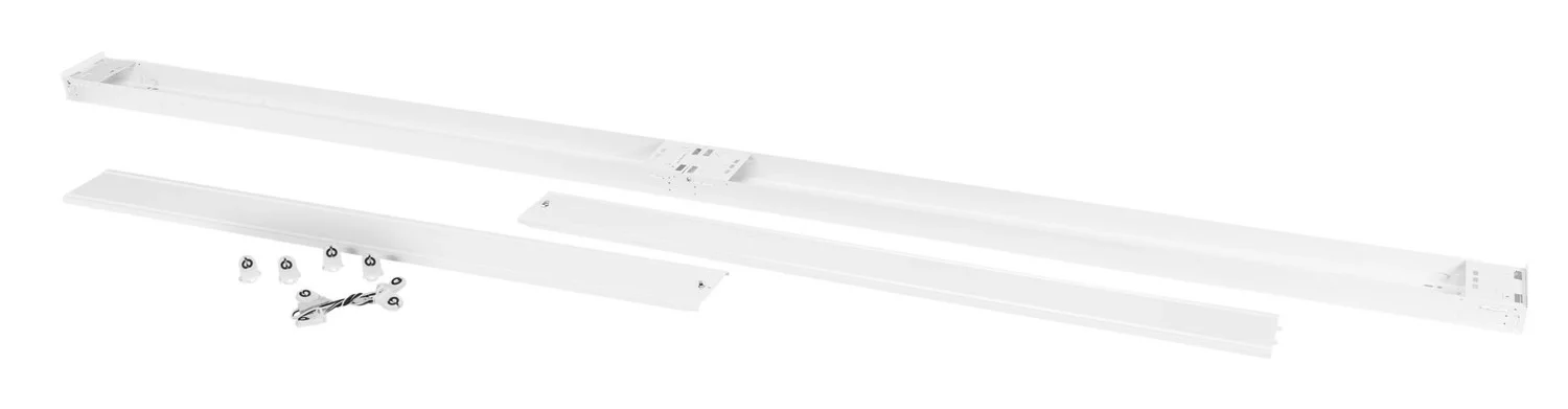 8 4 lamp Complete Strip Fixture, Wired for Type B T8 LED Tubes - view 2