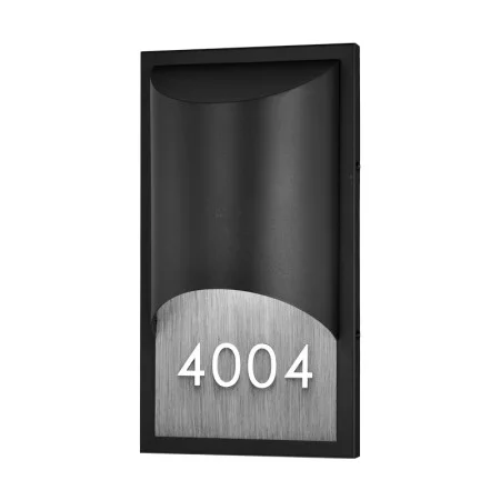 8-Inch 10 W LED Outdoor Address Light With Braille, Acrylic Shade