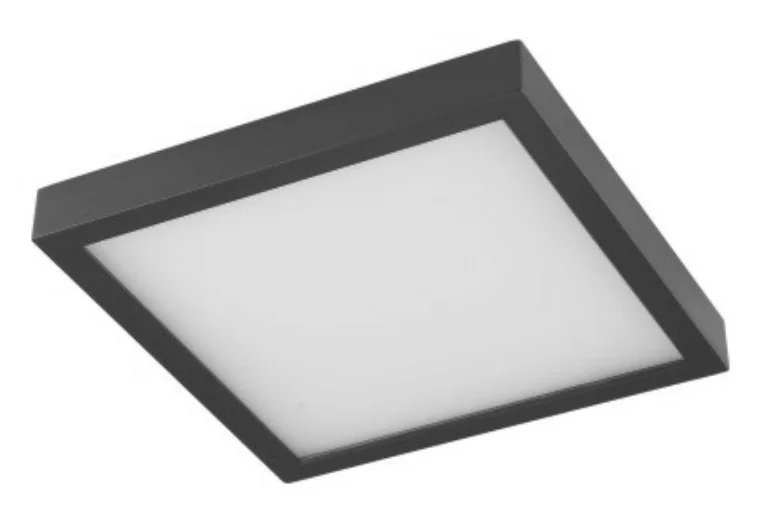 12-Inch 22 W LED Square Flush Mount Ceiling Fixture - view 2