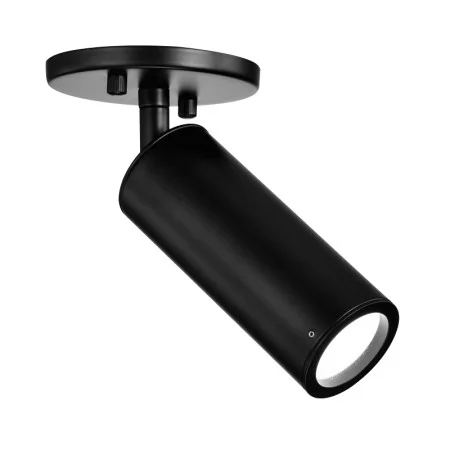 8 W LED Ceiling Fixture, Black Finish