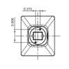 8.5 W Horizontal LED 2-Pin Plug In, CCT Selectable 3000K-3500K-4000K, Hybrid Type A Magnetic Ballast...