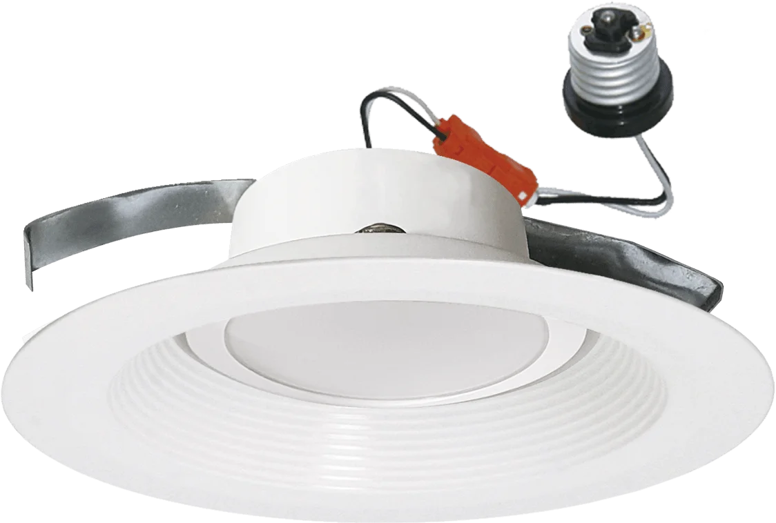 8723 Series, 4-Inch Recessed LED Baffle Trim with 3000K, 90 CRI, Wet Location Certified