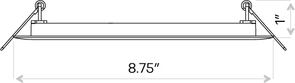 Goodlite 8" Round Flushed Slim - view 2