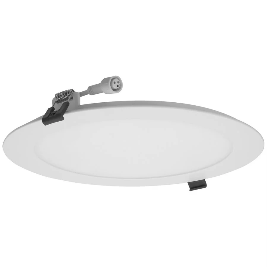 8" Round Slim Downlight, 18W, 1100lm, 90CRI, 120V, 2700K|3000K|3500K|4000K|5000K, Dimmable, White - view 2