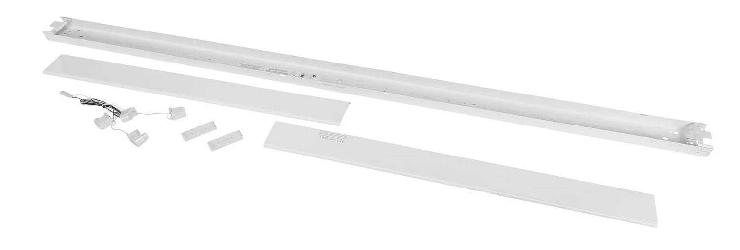 8ft 2 Lamp Complete Strip Fixture, Wired for 8ft Type B LED Tubes (Double Ended Wiring) with Single ...