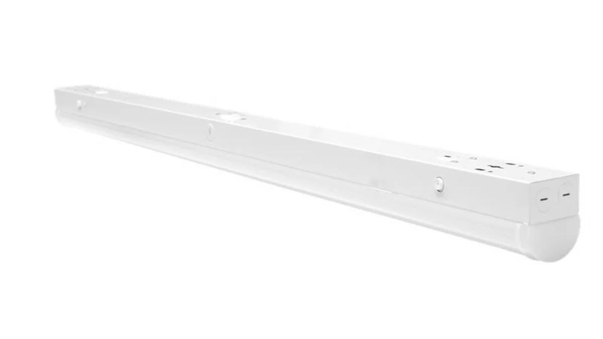 LS4, 40W, Power & CCT Selectable Surface Mount Light, Steel Housing, Frosted Polycarbonate Lens