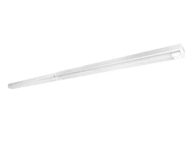 8ft T8 LED Linear Utility Strip, Lamp Ready, 4 Lamps, Single Ended