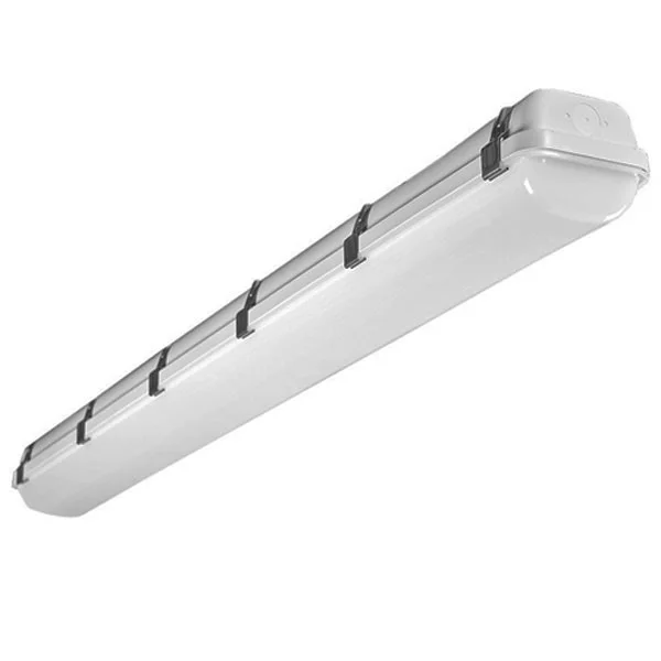 8Ft. Vapor Tight LED Surface Mount Fixture, Power & CCT Adjustable
