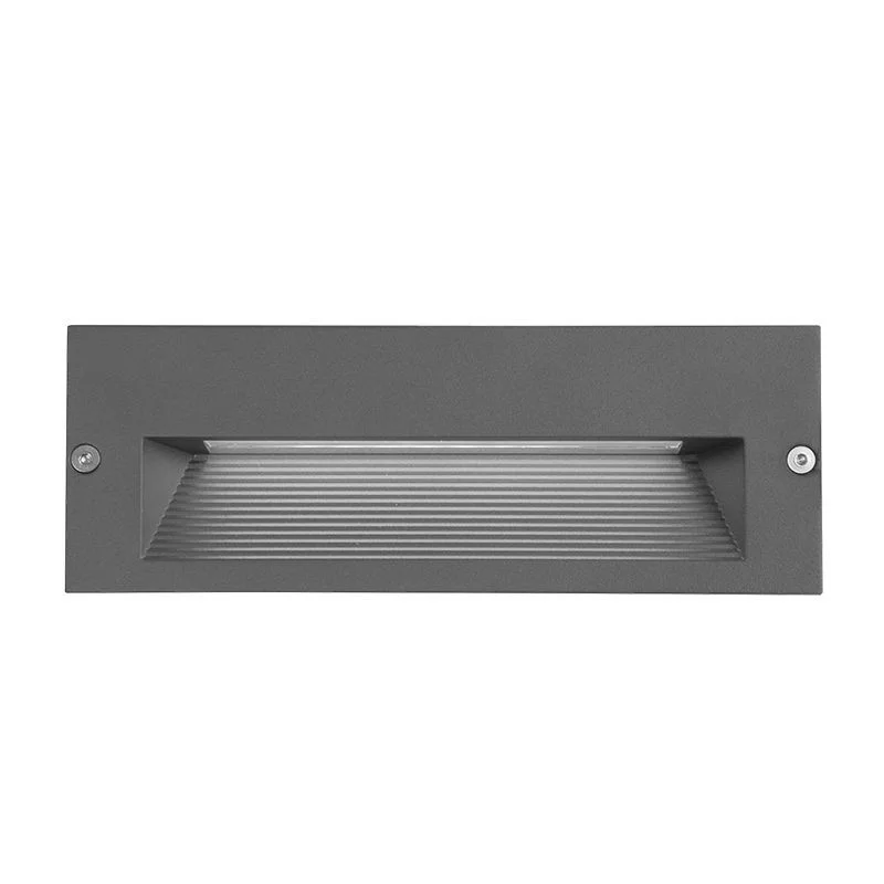 8x3 Inch Square Step Light, 10W/15W, Multi-Color Temperature, Gray - view 2