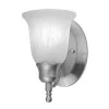 9 W E26 LED Vanity Light, Satin Nickel