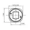 9 W Vertical LED 2-Pin Plug In, CCT Selectable 3000K-3500K-4000K, Hybrid Type A Magnetic Ballast + T...