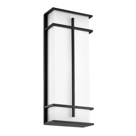 9.9" Wall Mount LED, 23W, 120-277V, 3000K|4000K, Black Finish