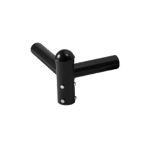 90° Bullhorn Round Pole Tenon Adapter for 2 Fixture