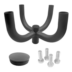 90° Quad Bullhorn, 2.5 inch, Dark Bronze