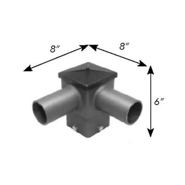 Westgate Manufacturing 90° Square Horizontal Tenon - Twin - view 2