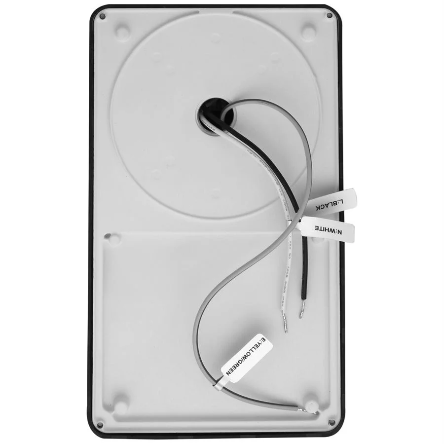 9" Outdoor Wall Sconce, 15W, 1650lm, 120V, 5CCT Selectable, White, Photocell - view 4